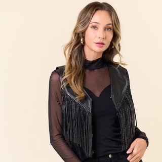 Starlight Fringe Vest