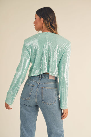 Siren Sparkle Crop Top 