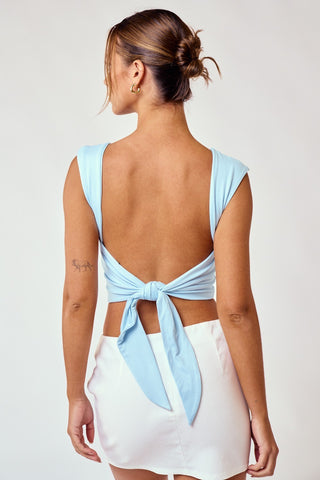 The Breezy Bliss Open-Back Sexy Top 