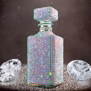 Diamond Dust Decanter — 730 ml Bling Bottle
